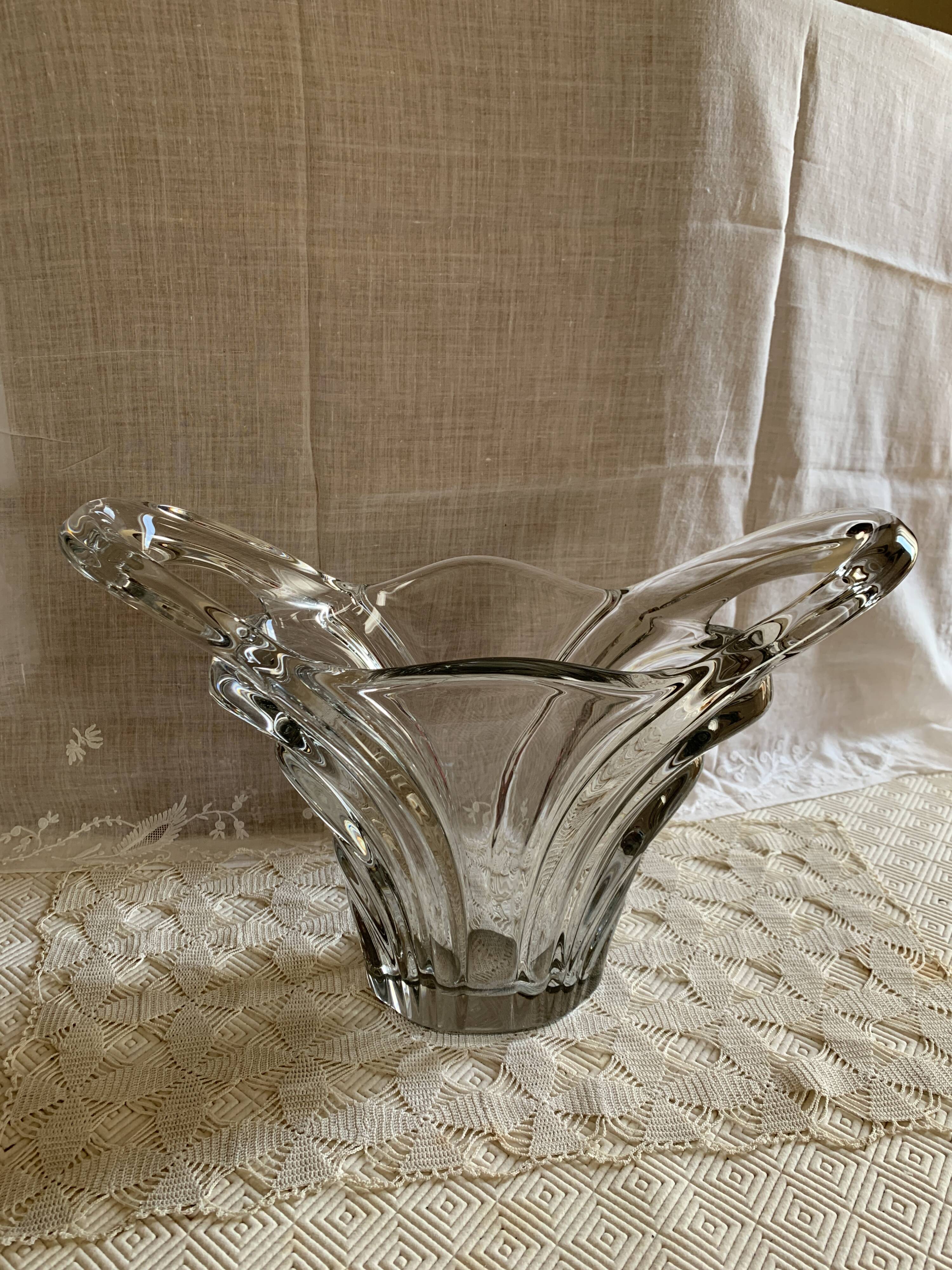 crystal vase