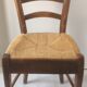 Paire de chaises de ferme en bois