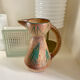 Vase or ceramic pitcher signed François Ré Vallauris 50s