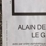 Affiche de cinéma originale, Le Gang avec Alain Delon et Maurice Barrier