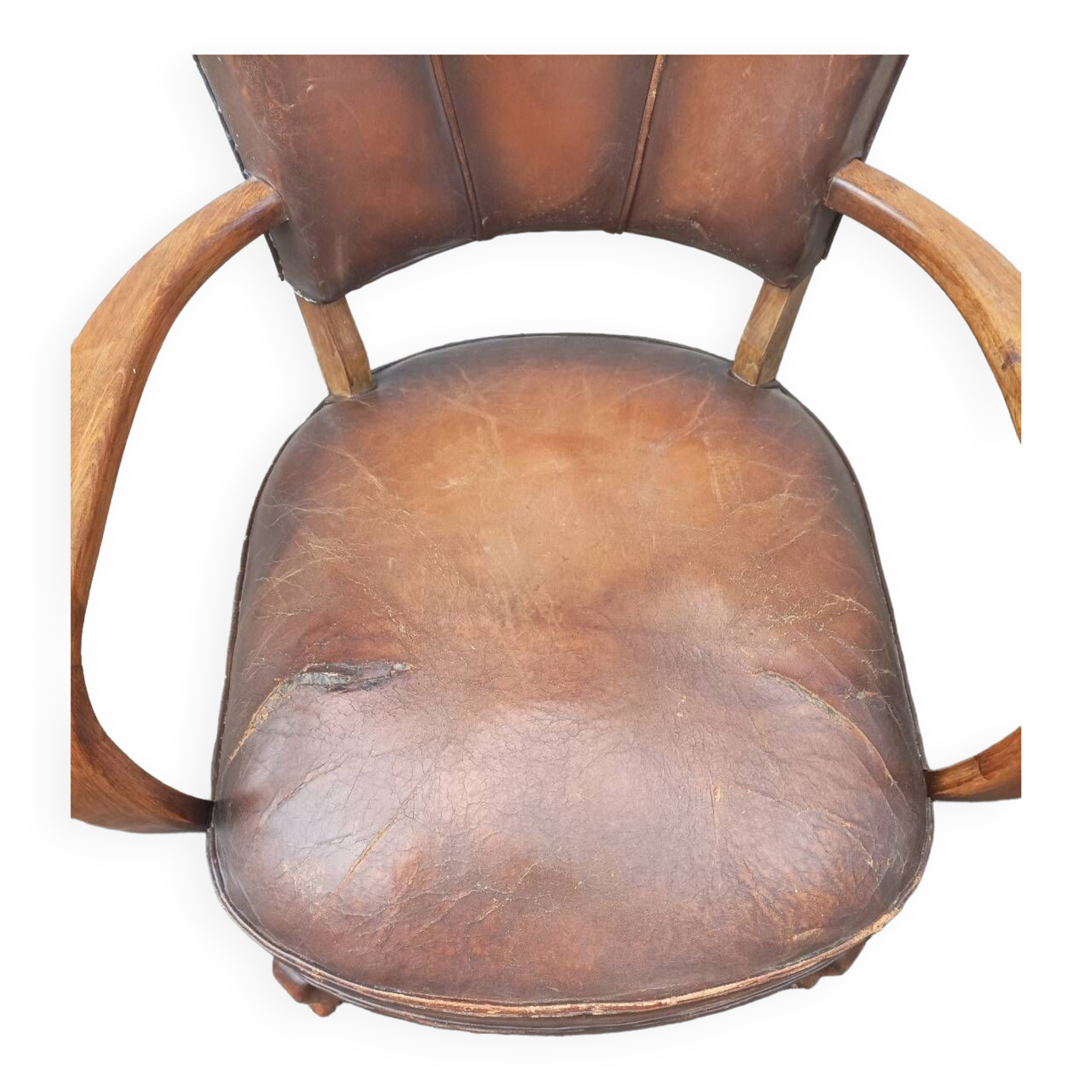 Pair of club chairs