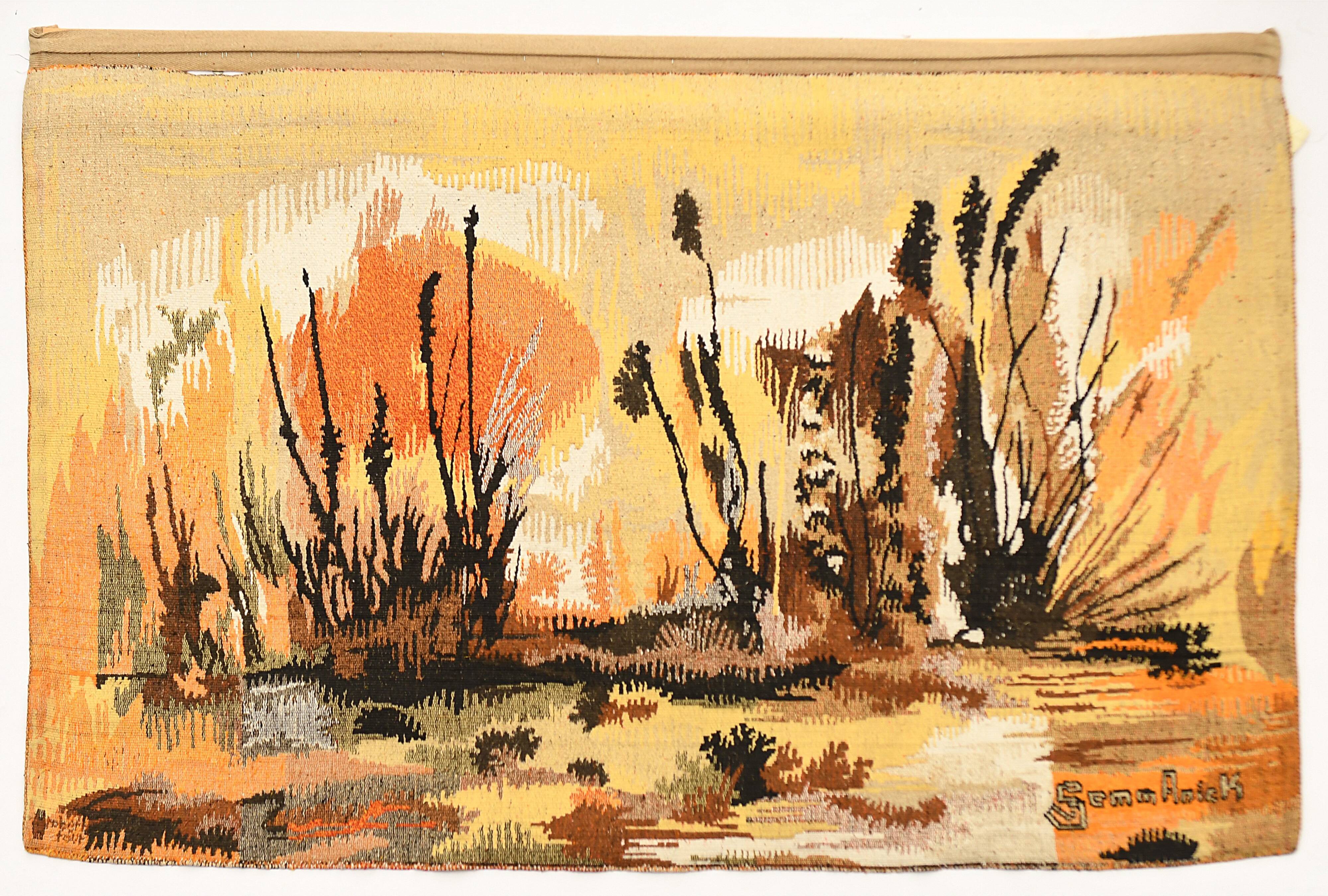 Aubusson carpets from the Robert Four workshops "Haiti" byGEMMANICK