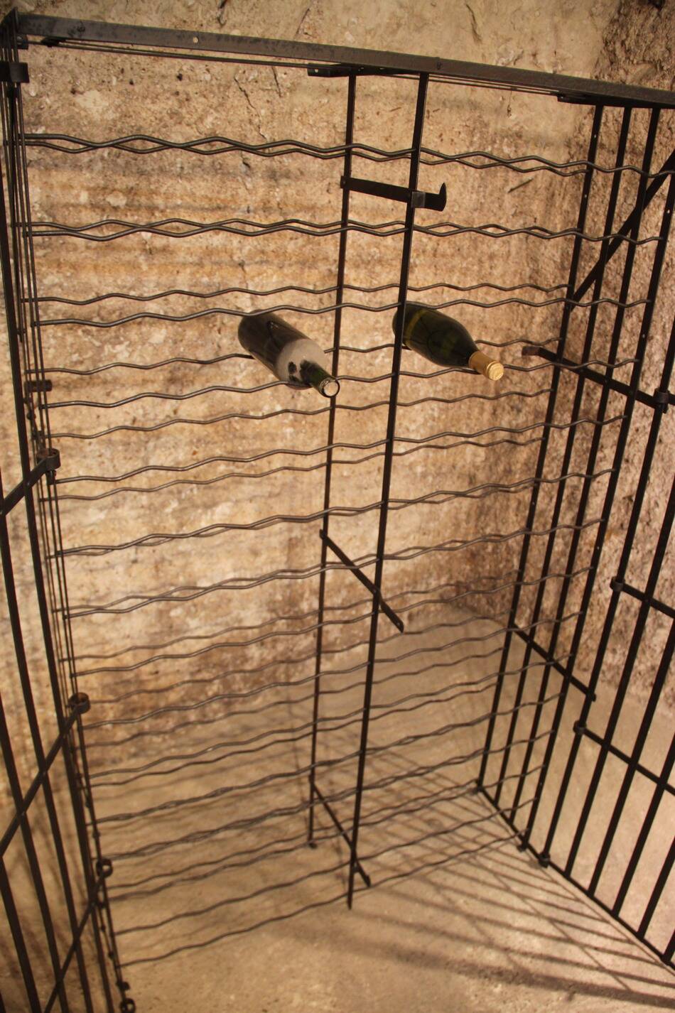 Rididex bottle rack cage 2 doors