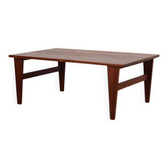 Oak coffee table, Danish design, 1970s, production: Denmark