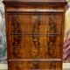 Secrétaire / scriban époque Bieidermeier en acajou flammé – XIXe siècle