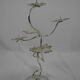 old candle holder plated W.Germany vintage candleholder Kerzenhalter