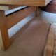 Office of the 60s /70s with blond oak caissons
