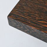 Brutalist square shaped coffee table Mid-Century France 1970