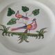 3 assiettes vintage en faïence Sainte-Radegonde