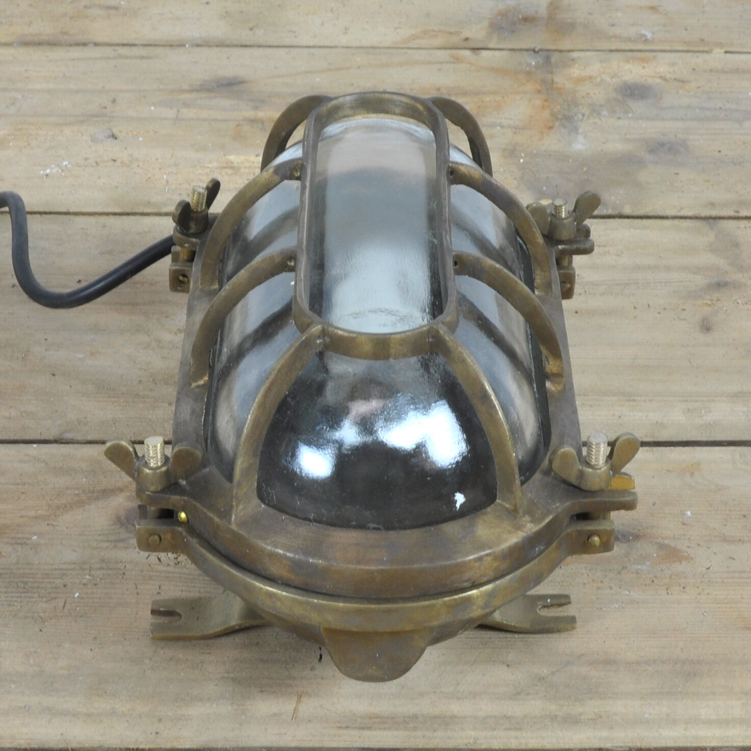 Heavy Duty Industrial Brass Nautical Ship Light