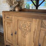 Art Deco sideboard with mirror