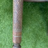 Napoleon III office chair in solid wood