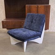 2 plywood loungers, metz & co style