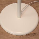 Danish floor lamp in white, 1970s
