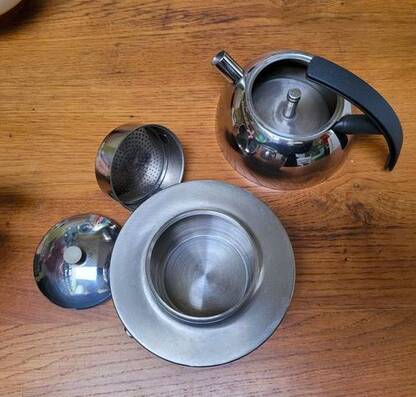 Stella stainless steel coffee maker