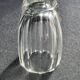 Liquor cabaret - Art Deco - Blown and cut crystal, mahogany or ebony macassar and stainless steel