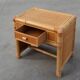 Italian 1970s bamboo and wicker chest of drawers or nightstand
