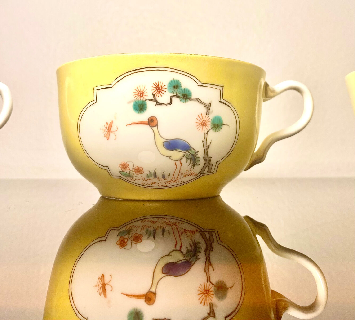 Samson porcelain cups 19eme