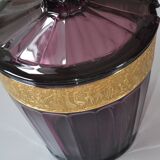 Large ornamental punch bowl/Art Deco pot Amethyst August Walther