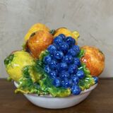 Ceramic fruit basket