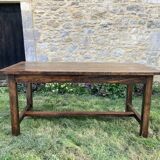Wooden farmhouse table 160x77