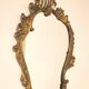 Miroir Cornucopia en bronze de style Louis XV