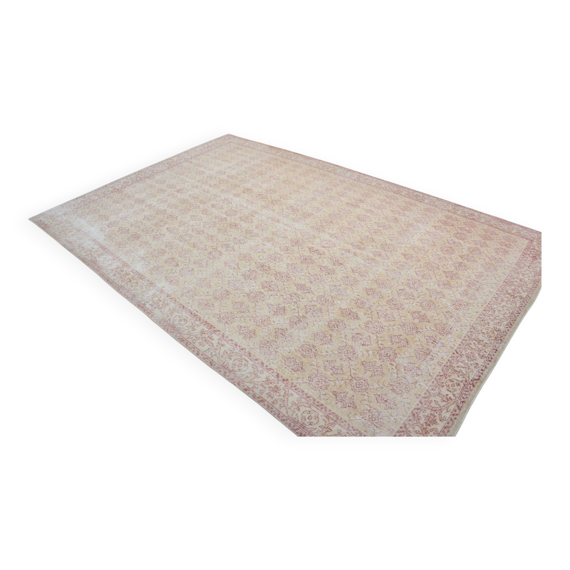 Turkish Oushak Handmade Carpet sku 3170