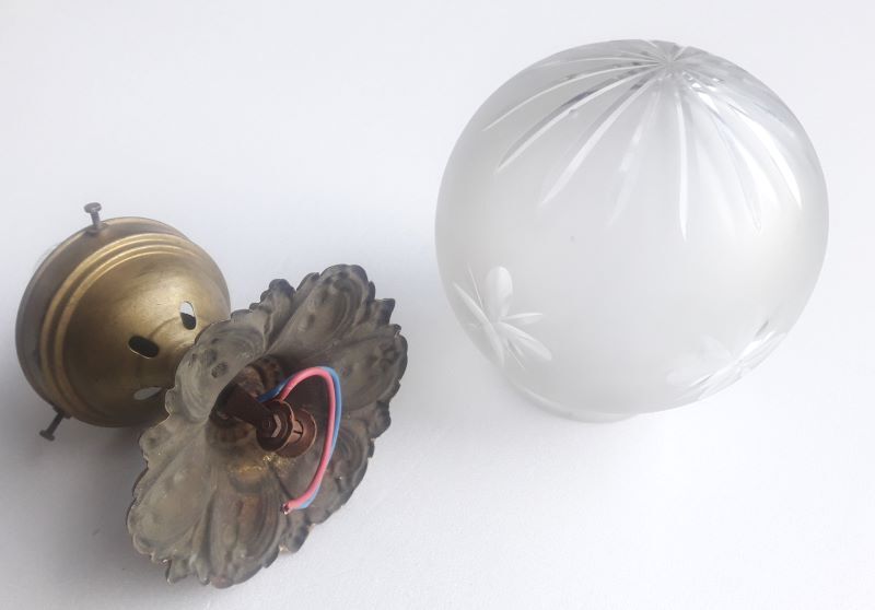 Napoleon III brass and globe