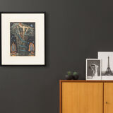 Adams Traum, Etching in Colors, 53 x 63 cm