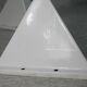 Fiberglass circa 1970. 6 tetrahedron-shaped elements. France.