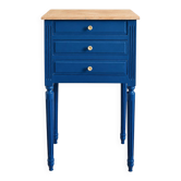 Table de chevet vintage luna — pièce unique