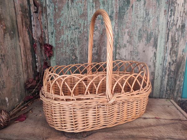 Panier ovale vintage français