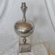 Pied de lampe Philippe Barbier, inox, 1970