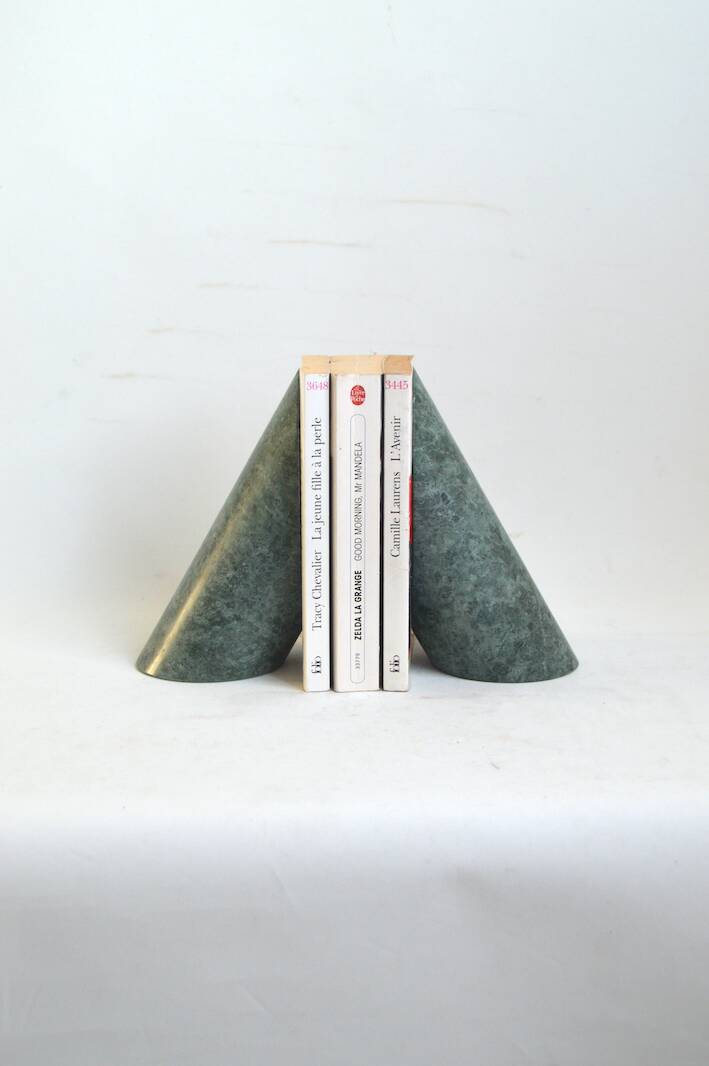 Marble bookends