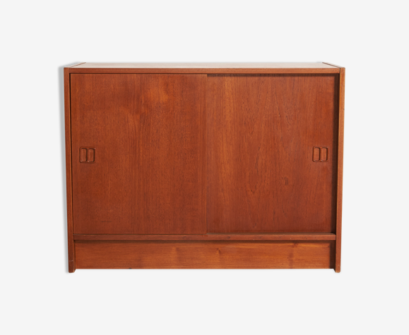 Meuble danois 1960-70 portes coulissantes