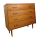 Chest of drawers vintage from the 60s in light wood