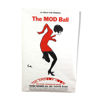 Poster d'art Darien House Inc New York USA The Mod ball Rockefeller center 65th Floor