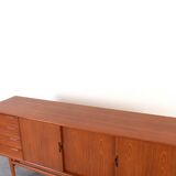 Buffet en teck danois du milieu du siècle, années 1960.