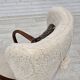 1960s, Danish design by A. Christensen for Slagelse Møbelværk, sheepskin.