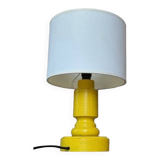 lampe en hêtre peint - Suède années 70/80
