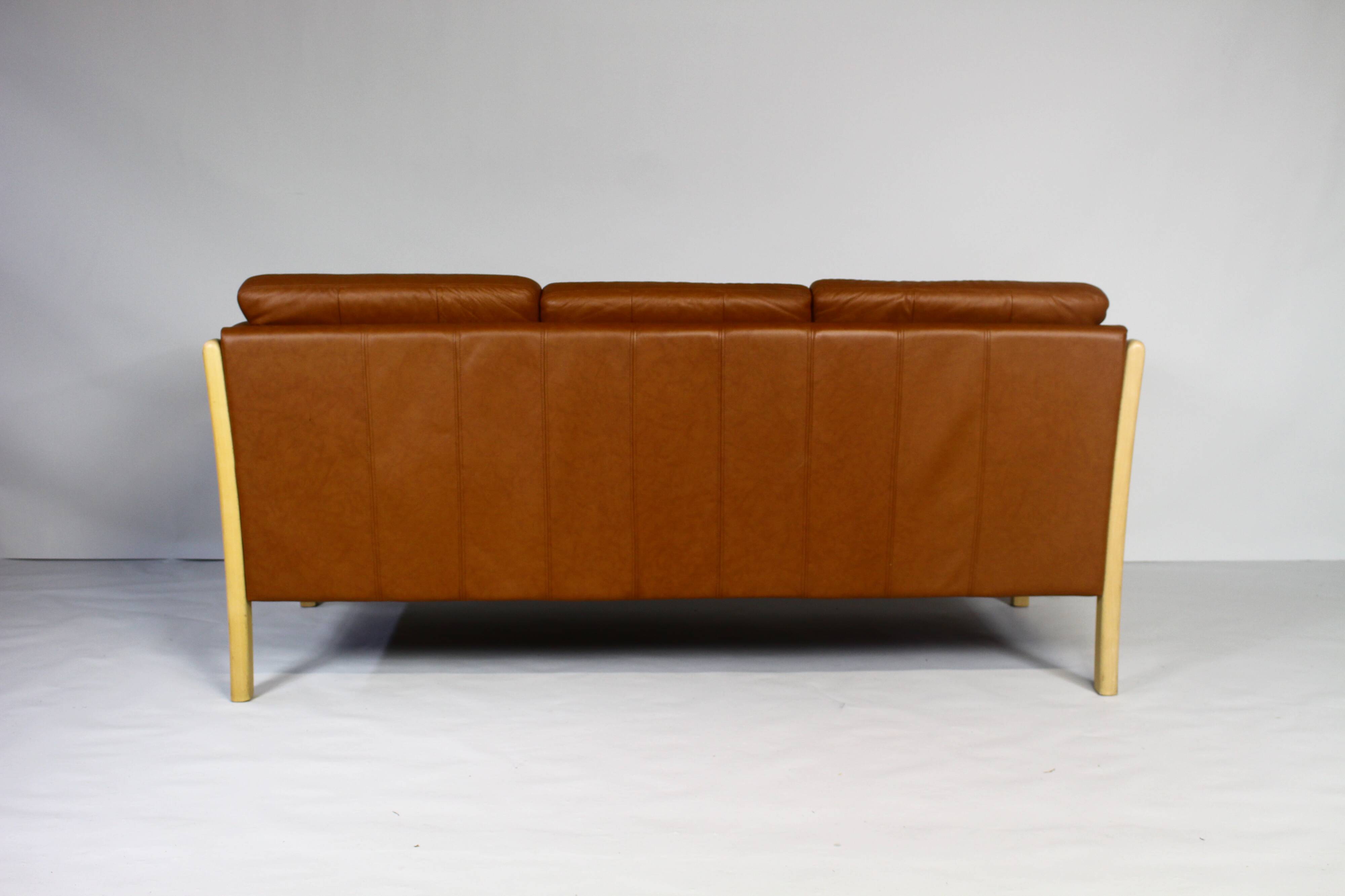 Danish leather sofa