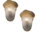 Lot de 2 appliques en verre de Murano