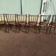 Lot de 6 chaise en bois - bistrot - terrasse - vintage