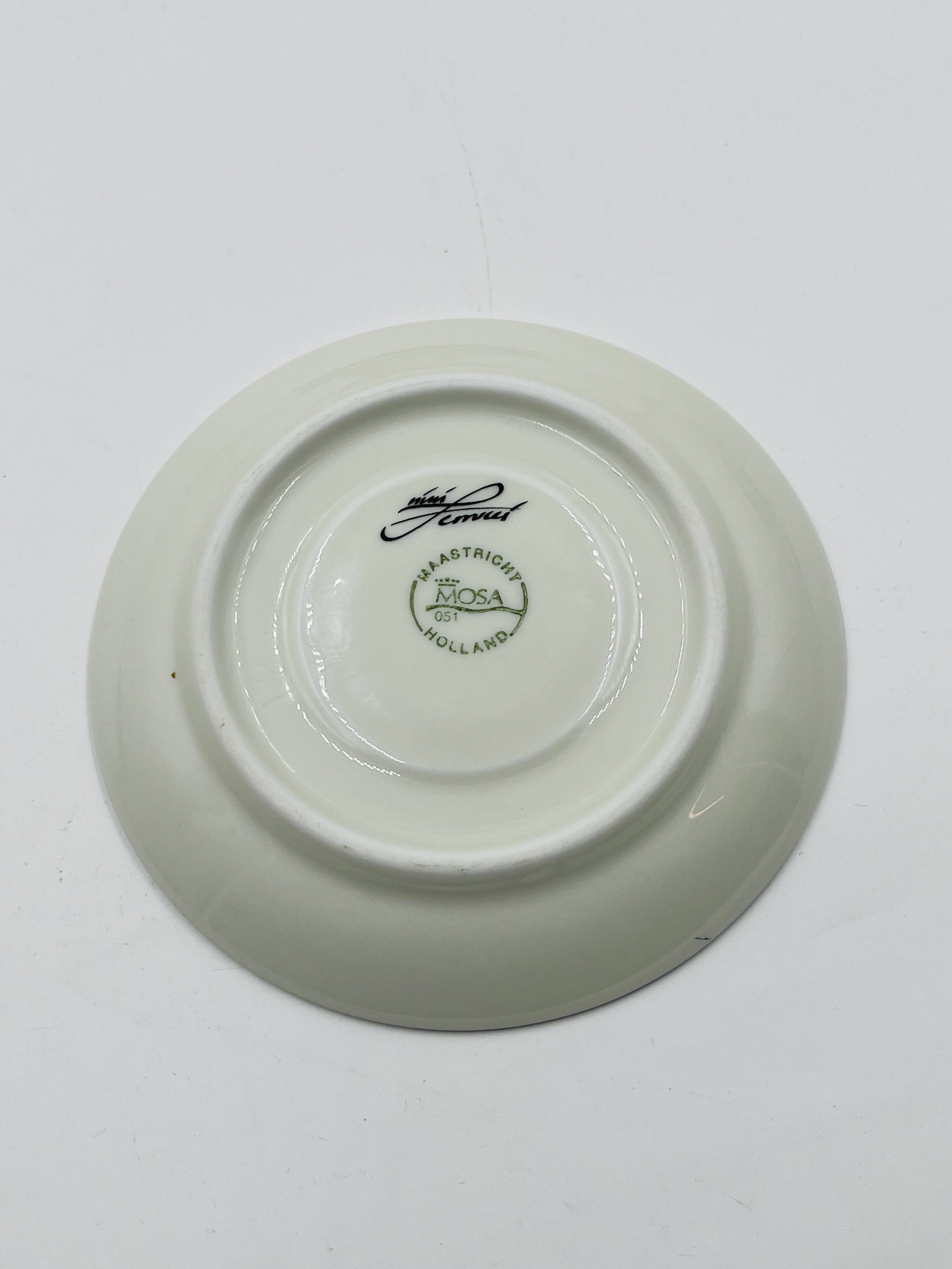 Set of 4 designer mugs Royal Mosa Ravenna