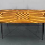 1960s Dining Chess Table , Czechoslovakia