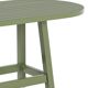 Handmade solid wood oval dining table, Bacon Collection