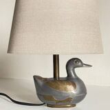 Vintage duck lamp