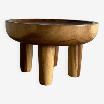 Coffee table, quadripod suar coffee table