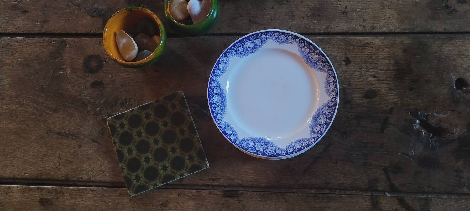 Boch iron earth plates 1890