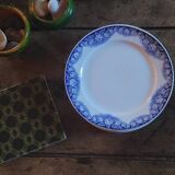 Assiettes terre de fer Boch 1890